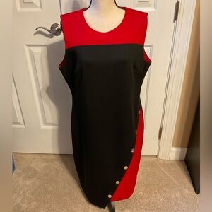 Red and Black Tommy Hilfiger Dress